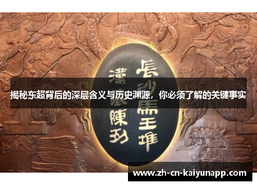 揭秘东超背后的深层含义与历史渊源，你必须了解的关键事实